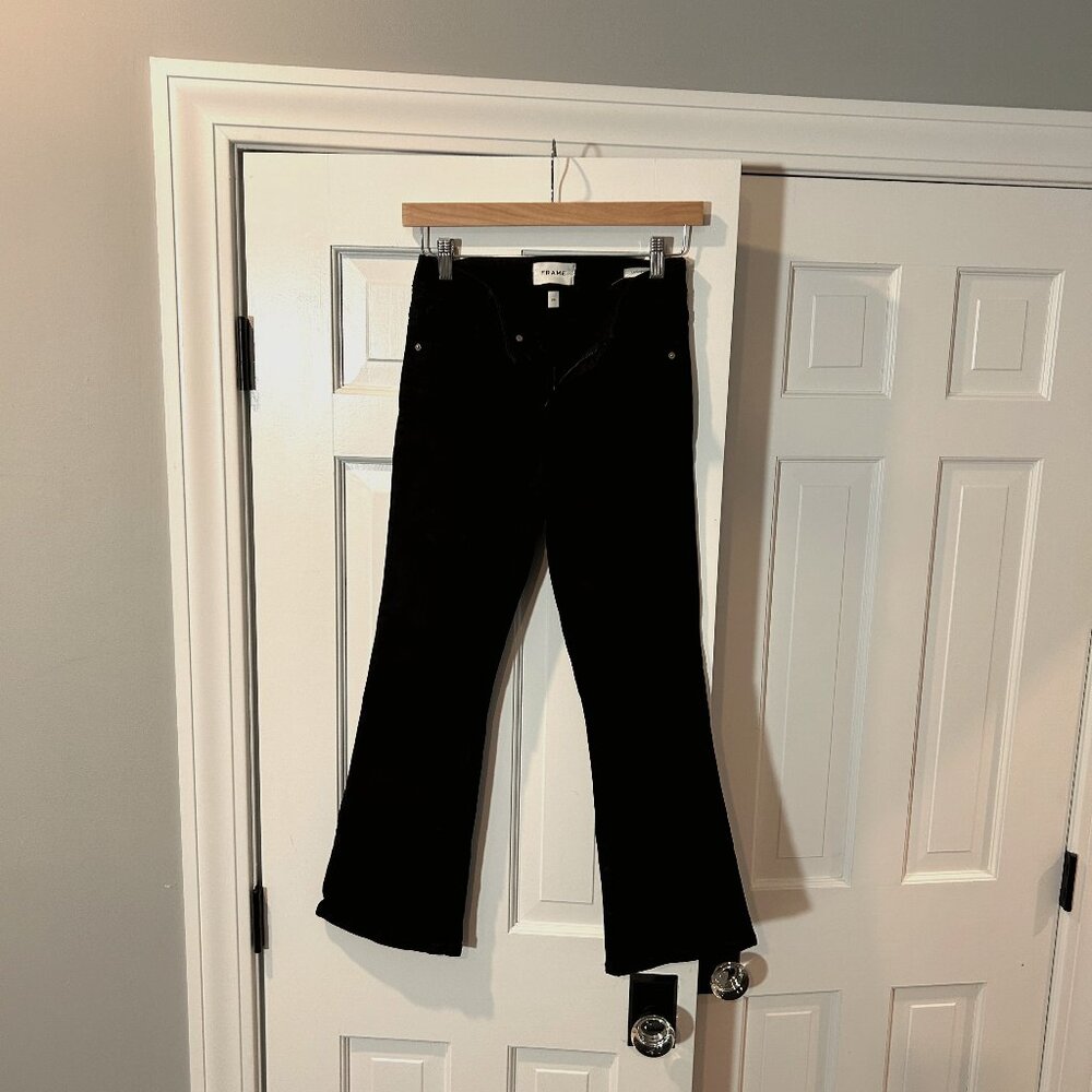 Frame Black le crop mini boot -
